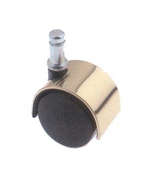 STW Shielded Twin Wheel Furniture Caster - Image 1