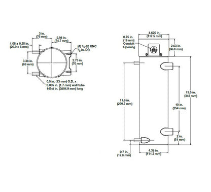 CAST-X 2000 Circulation Heater with Aluminum Body - Image 2