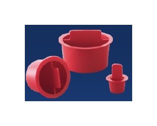 Center Pull Tapered Plastic Plug - Easy Tab Removal, Multiple Sizing, RoHS Compliant - Image 1