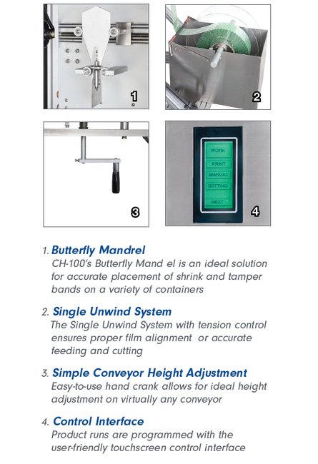 AFM CH-100 Tamper Evident Band Applicator - Image 3