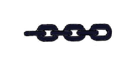Heavy-Duty 1-Inch Barge Chains - Image 1