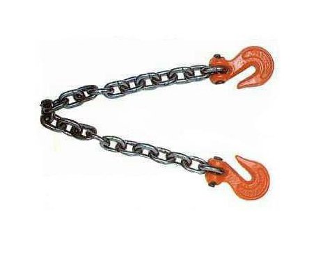 Lexco Cable Manufacturing 3/8 Inch x 20 Feet Domestic Boomer Chain - Image 1