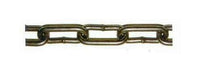 Electro-Galvanized Straight Link Machine Chain - 2 lb Size