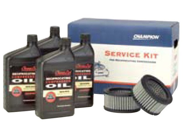 Champion® R and PL Series Oil-Lubricated Reciprocating Air Compressor - 41-1/2 in Length - Image 4