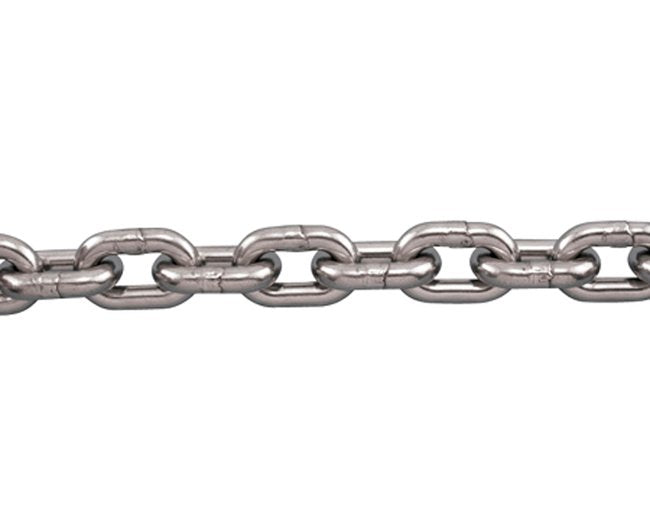 SuncorÃ‚Â® Stainless 1/2 Inch 316L Stainless Steel BBB Anchor Chain - Image 1
