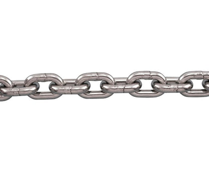 SuncorÃ‚Â® Stainless 1/2 Inch 316L Stainless Steel BBB Anchor Chain - Image 1