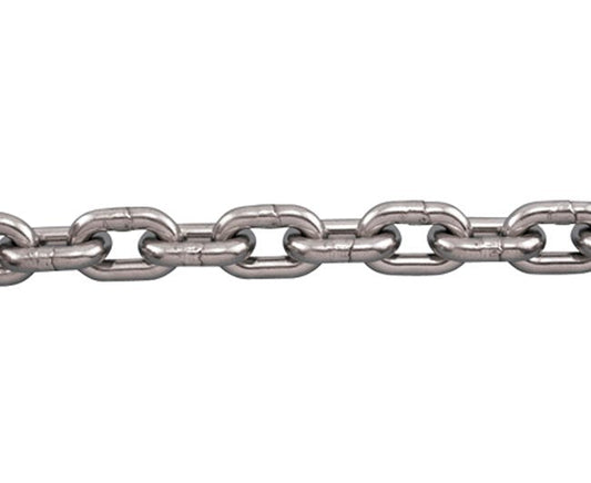 SuncorÃ‚Â® 316L Stainless Steel Anchor Chain, 1/4 Inch - Image 1
