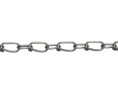 SuncorÃ‚Â® Stainless Steel S7 Double Loop Chain - 0.41 in Height - Image 1