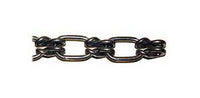 2/0 Electro-Galvanized Single Loop Lock Link Chain