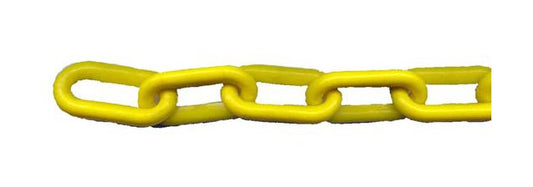 Yellow Plastic Chain 2 to 5/16 Inch - Image 1
