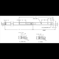C-3700 Ultra-Thin Solid Bearing Slide