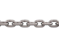 SuncorÃ‚Â® Stainless 1/4 Inch S5 Grade 50 Lifting Chain - 316L Stainless Steel