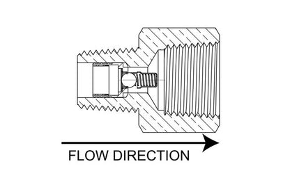 Premium Brass Check Valves, Ball Type - NPT Connection - Image 3
