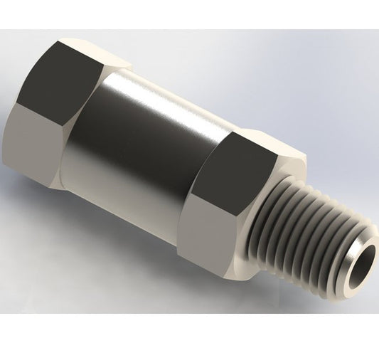 Disk Type Check Valves - 1/4" NPT Connection, Brass/Stainless Steel, Type GOC - Image 1