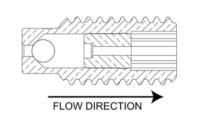 Threaded Insert Check Valves with Fluorocarbon Seal - Image 3