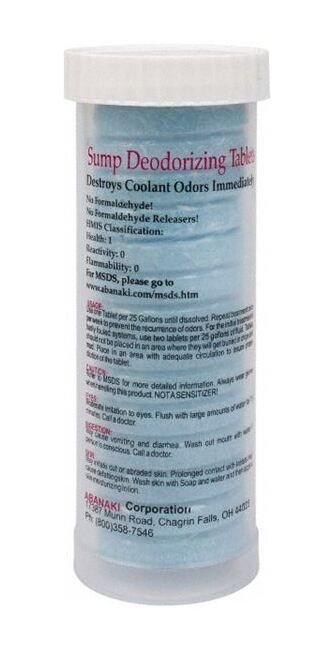 Abanaki Cool-Mints Deodorizing Tablet for Hydrogen Sulfide Odor Neutralization - Image 2