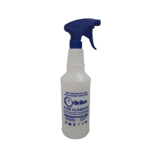 Pure Clean Blue Chemical Spray Bottle - 32 oz - Image 1