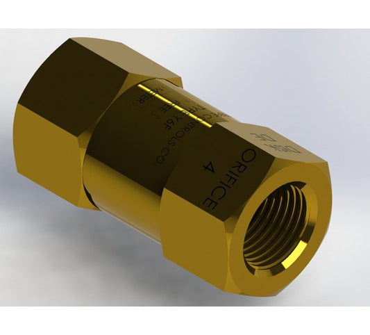 High-Flow Disk Type Check Valves - Brass/Stainless Steel, NPT Connection - Image 1