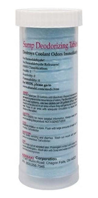 Abanaki 16oz Tube Deodorizing Tablet