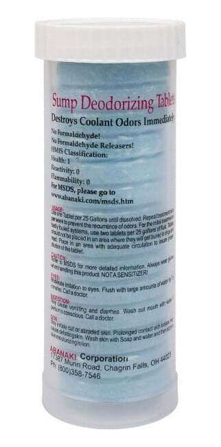 Abanaki 16oz Tube Deodorizing Tablet - Image 1