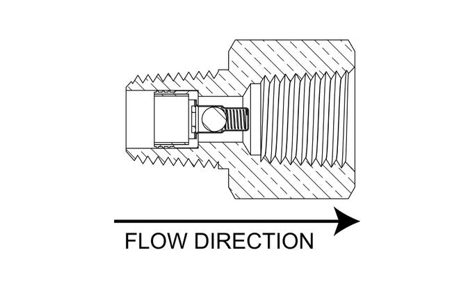 Ball Type NPT Check Valves - Brass & Stainless Steel - Image 3