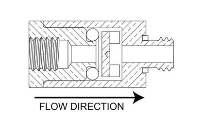 Disk Type Check Valves - 10-32 UNF Connection (303 SS) - Image 3