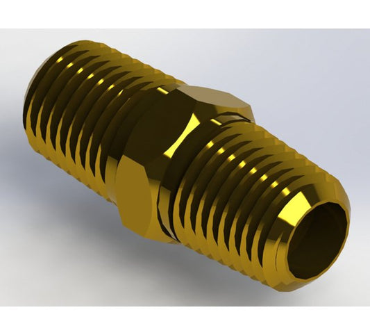 Industrial Brass Ball Check Valves - NPT Connection, NPT Nipple, NPT Adapter - Image 1