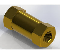 Brass Disk Check Valves - NPT Connection, High Flow Capacity