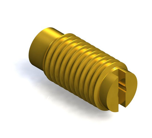 Brass Threaded Insert Check Valve with Viton Seal - Image 1