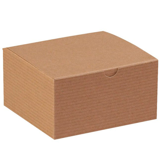 5x5x3 Kraft Gift Box - Image 1