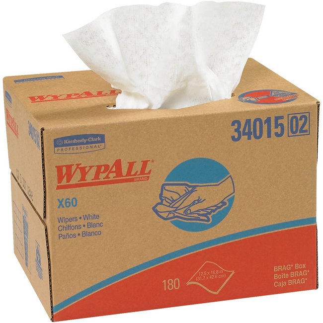 Kimberly Clark WypALL X60 Industrial Wipers Dispenser Box - Image 1