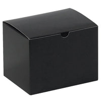 6-Inch Gloss Black Gift Box (Pack of 100)