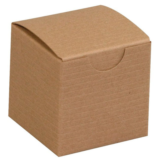 2x2x2 Kraft Gift Box - Image 1