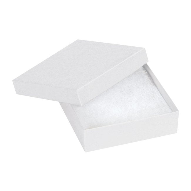 Alpha Packaging 3-1/2x3-1/2x1 Jewelry Box - Image 1