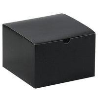 Alpha Packaging, Inc. 6x6x4 Black Gloss Gift Box