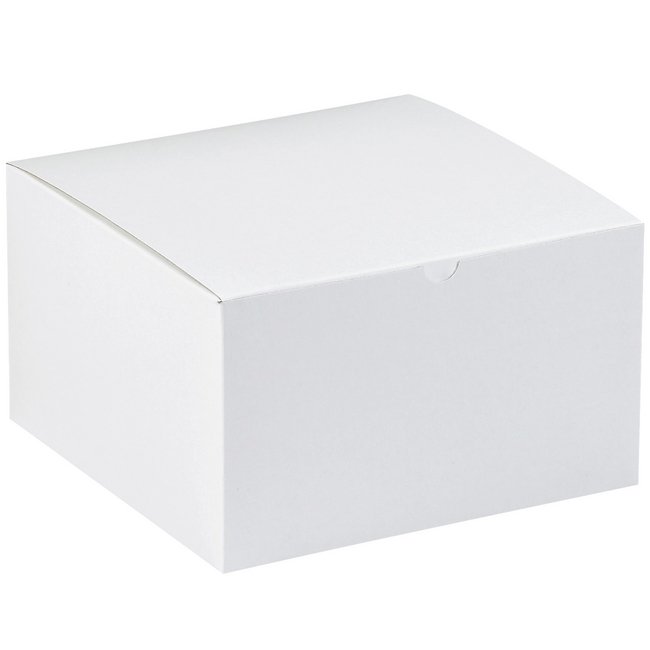 10x10x6 Chipboard Carton Gift Box - Image 1
