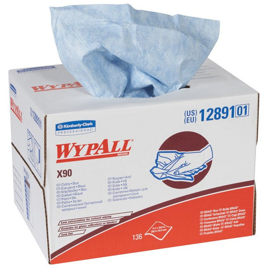 Kimberly Clark WypALL X90 Heavy-Duty Wipers Dispenser Box - Image 1