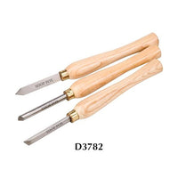 Shop Fox Lathe Chisel Set - 3 Piece 11-5/8' Length