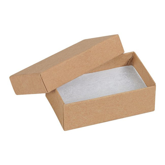 Kraft Jewelry Box - 2.5x1.5x0.875 inches - Image 1