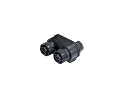Wieland 4 and 5 Poles Light Gray Distributor Block - Image 1