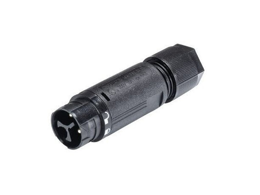 Wieland 3-Pole Black Male Pluggable Electrical Connector - 16A - Image 1