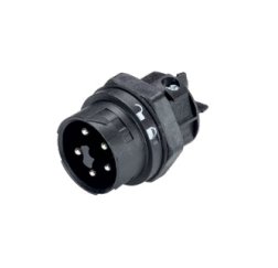 Wieland RST16I5 Male Device Connectors, Light Gray, 5 Poles - Image 1