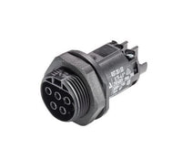 Wieland RST20I5 Female Device Connector, Black, Straight Angle Plug