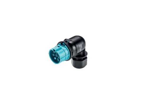 Wieland 6/7 Poles Light Blue Female Connector 20A - Image 1