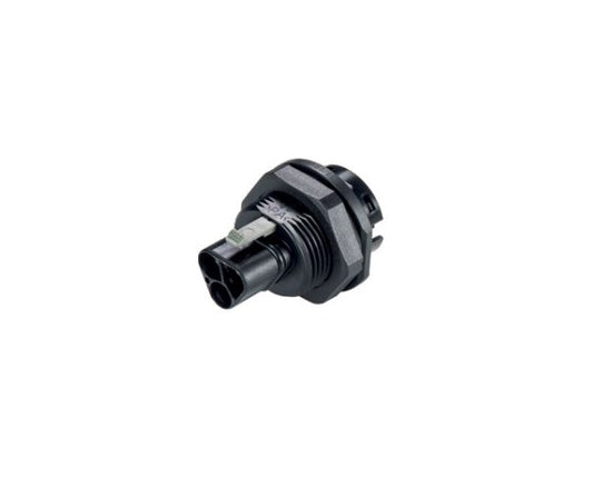 Wieland RST20I2 Male Connector, M25 Thread, Light Gray - Image 1