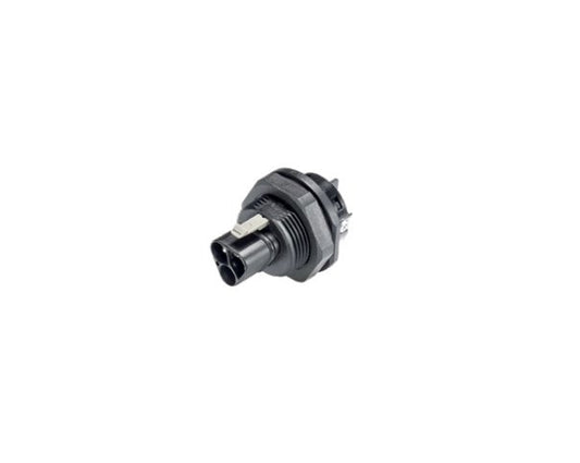Wieland RST20I3 Male Device Connector, M25 Thread Size, Black - Image 1