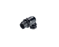 Wieland RST20I3 Female Device Connector - M20 Thread, Black Color, 3 Poles