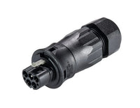 Wieland RST20I5S Male Circular Connector 5 Pole 20A IP69 Rated