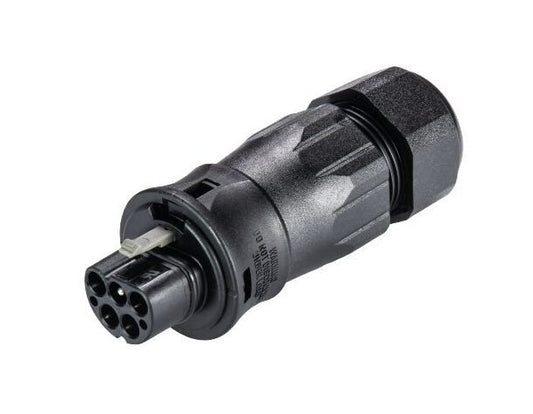 Wieland RST20I5S Male Circular Connector 5 Pole 20A IP69 Rated - Image 1