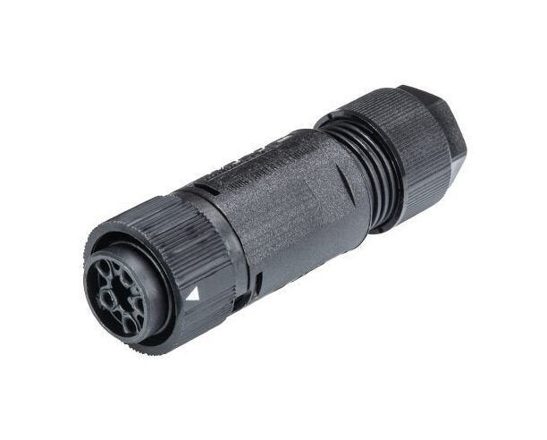Wieland Black 5-Pole Female Pluggable Electrical Connector - 16A - Image 1